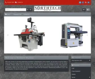 Northtechmachine.com(Industrial Grade Machinery Supplier) Screenshot