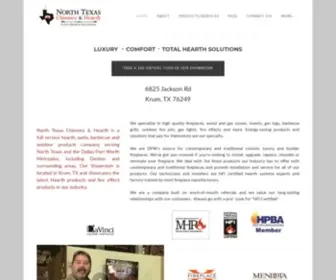 Northtexaschimney.com(Fireplaces and Fireplace Inserts) Screenshot