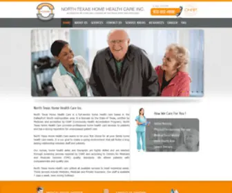 Northtexashomehealthcare.com(North Texas Home Health Care Inc) Screenshot