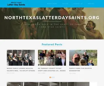 Northtexaslatterdaysaints.org(Church of Jesus Christ in North Texas) Screenshot