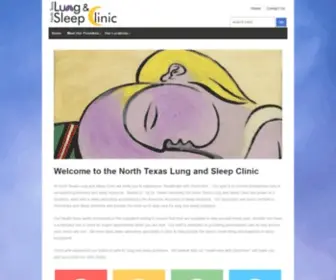 Northtexaslungandsleepclinic.com(Breathe well) Screenshot