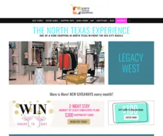 Northtexasshopping.com(Home Page) Screenshot