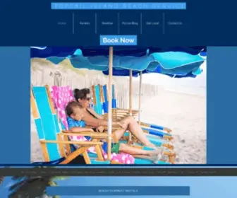 Northtopsailbeachservice.com(Kayak Rental) Screenshot