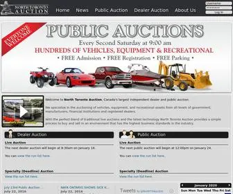 Northtorontoauction.com(North Toronto Auction) Screenshot