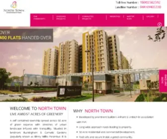 Northtown.co.in(North Town) Screenshot