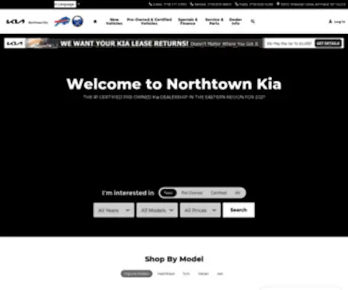 Northtownkia.com Screenshot