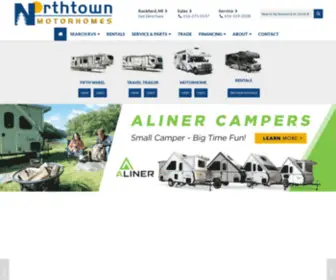 Northtownmotorhomes.com(Northtown Motor Homes) Screenshot