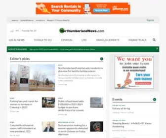 Northumberlandnews.com(Northumberland County News) Screenshot