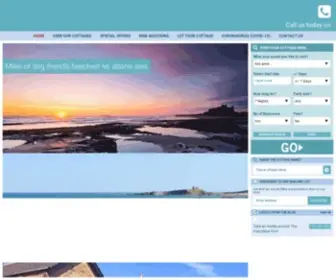 Northumbria-Cottages.co.uk(Northumbria Coast & Country Cottages) Screenshot