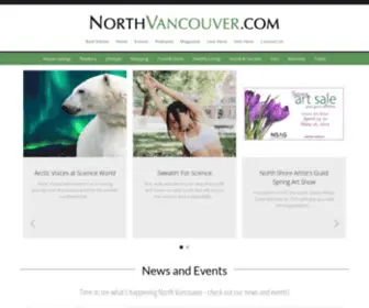 Northvancouver.com(North Vancouver City and District) Screenshot