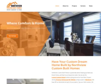 Northviewcustomhomes.com(Custom Home Builders & Contractors) Screenshot