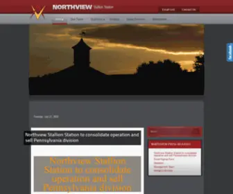 Northviewstallions.com(Northview Stallion Station) Screenshot