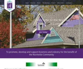 Northville.org(Northville Chamber of Commerce) Screenshot