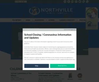 Northvilleschools.org(Northville Public Schools) Screenshot