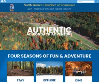 Northwarren.com(North Warren Chamber of Commerce) Screenshot