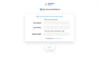 Northwellconnectedroom.com(Room Features) Screenshot