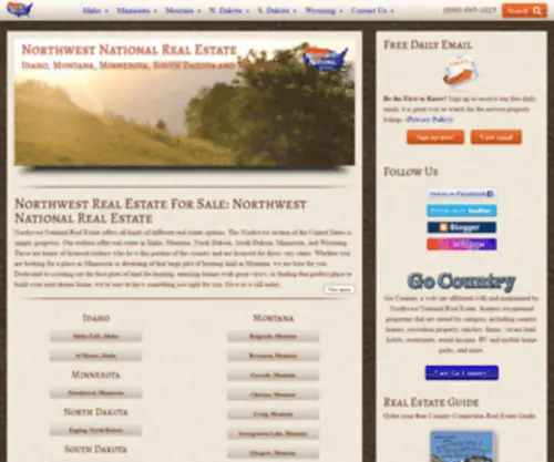 Northwest-National.com(Real estate) Screenshot
