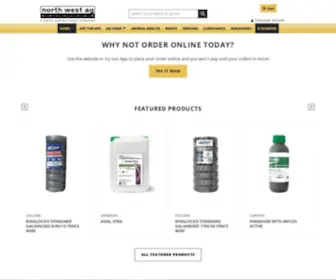 Northwestag.com.au(Order online with North West Ag Services) Screenshot