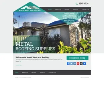 Northwestarmroofing.com.au(North West Arm Roofing) Screenshot