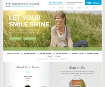 Northwestaustindentists.com(Dentist Office in Austin) Screenshot