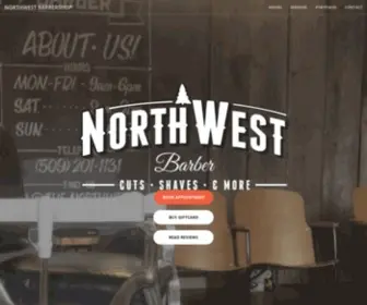 Northwestbarber.com(Northwest Barbershop) Screenshot