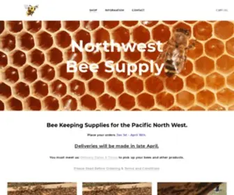 Northwestbeesupply.com(Northwestbeesupply) Screenshot