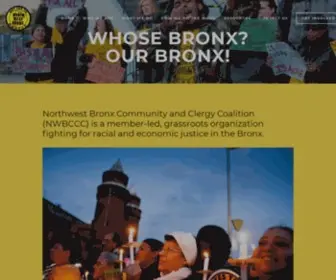 Northwestbronx.org(Northwest Bronx Community and Clergy Coalition) Screenshot