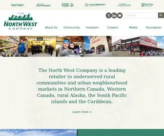 Northwest.ca(The North West Company) Screenshot