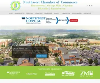 Northwestchambermd.com(Northwest Chamber MD) Screenshot