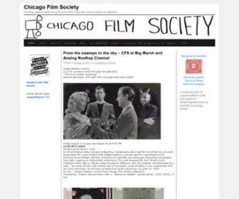 Northwestchicagofilmsociety.org(Chicago Film Society) Screenshot