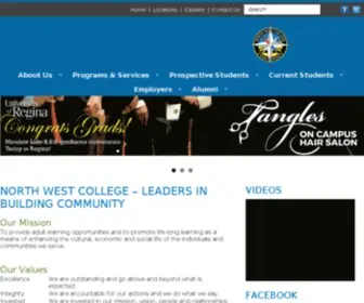 Northwestcollege.ca(North West College) Screenshot