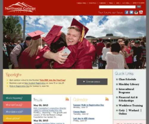 Northwestcollege.edu(Northwest College) Screenshot