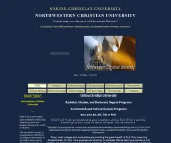 Northwesternchristianuniversity.net(Northwestern Christian University) Screenshot