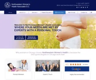 Northwesternobgyn.com(Gynecologist Chicago) Screenshot