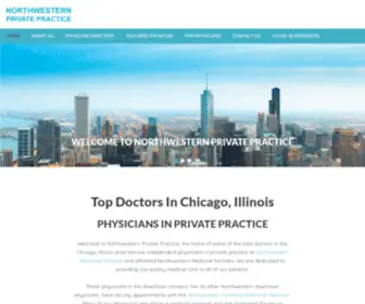 Northwesternprivatepractice.com(Northwestern Private Practice) Screenshot