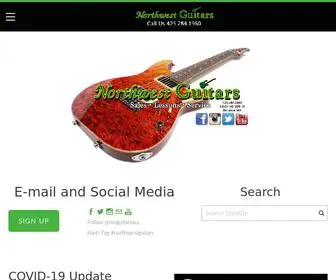 Northwestguitars.com(Guitar Store Bellevue Wa with Guitar Lessons) Screenshot