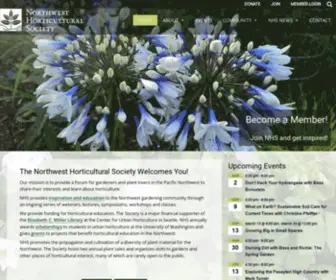 Northwesthort.org(Northwest Horticultural Society) Screenshot