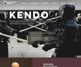 Northwestkendo.com(Kendo) Screenshot