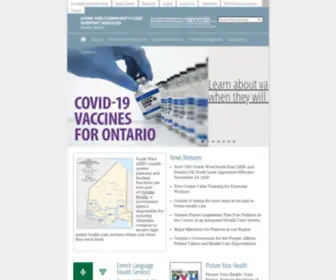 Northwestlhin.on.ca(Local Health Integration Network (LHIN)) Screenshot