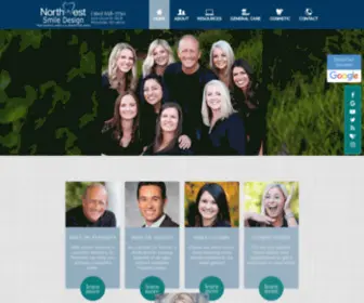 Northwestsmiledesign.com(Dentist Marysville WA) Screenshot