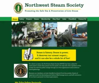 Northweststeamsociety.org(Northwest Steam Society) Screenshot