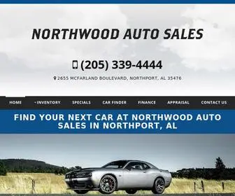 Northwoodautosales.com(Find great deals at Northwood Auto Sales in Northport) Screenshot