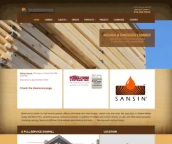 Northwoodlumber.com(Northwood Lumber) Screenshot