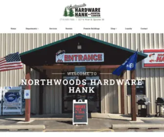 Northwoodshardwarehank.com(Northwoods Hardware) Screenshot