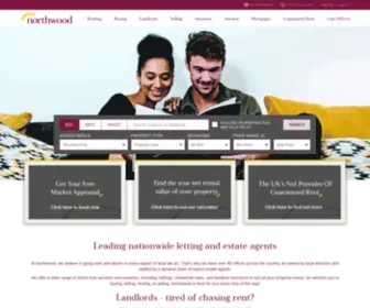 Northwooduk.com(UK Estate and Letting Agents) Screenshot