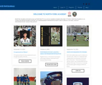 Northyorkfc.com(North York Futebol Club) Screenshot