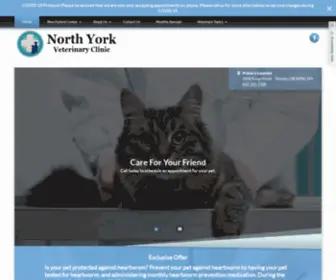 Northyorkveterinaryclinic.com(North York Veterinary Clinic) Screenshot