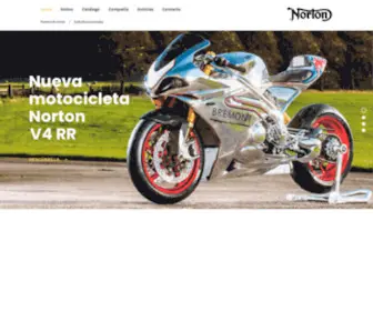 Nortonmotocicletas.com(Norton Motocicletas) Screenshot