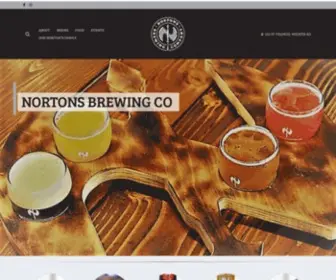 Nortonsbrewing.com(Nortons Brewing Company) Screenshot