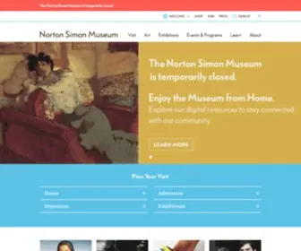 Nortonsimon.org(Nortonsimon) Screenshot